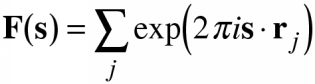 structure factor sum