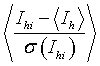 root of chi-square